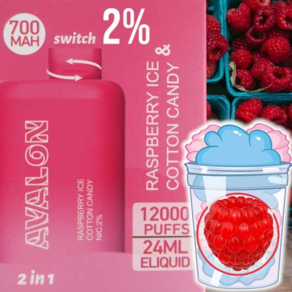 Raspberry ice & Cotton candy