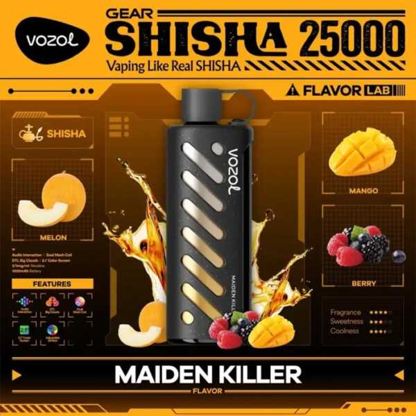 Vozol Gear Shisha 25000 puff 5%