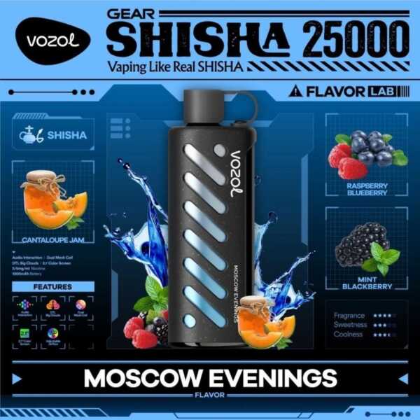 Vozol Gear Shisha 25000 puff 5%