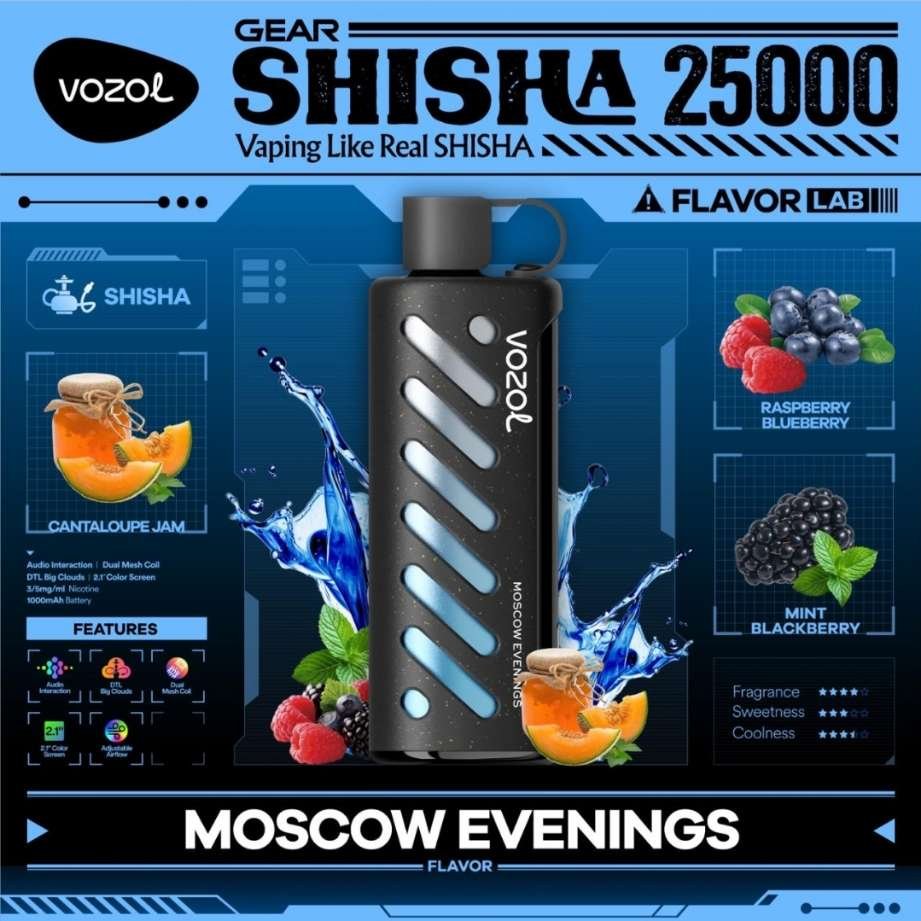 Vozol Gear Shisha 25000 puff 5%