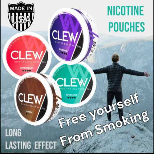 CLEW Nicotine Pouches USA