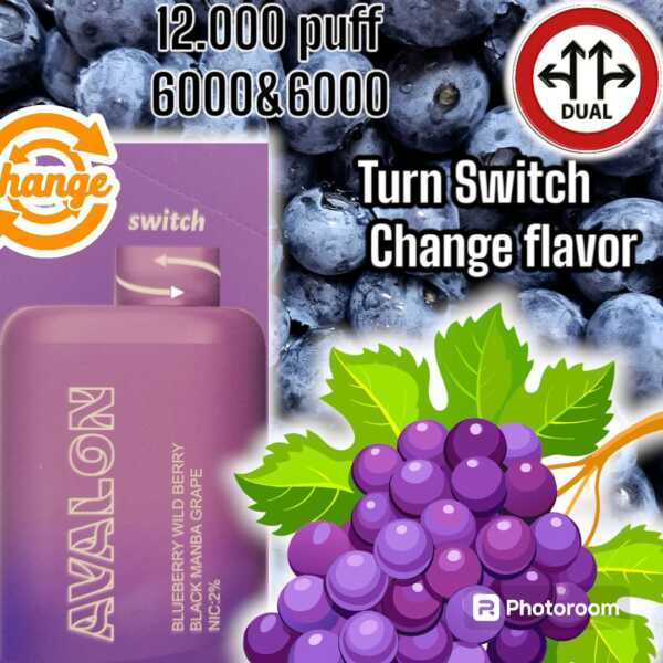 Blueberry wild berry & Black Mamba Grape