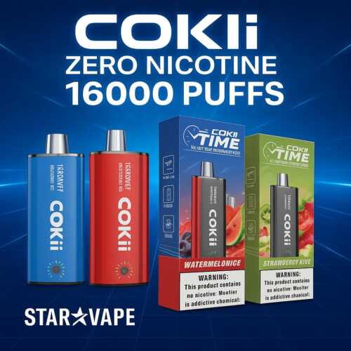 Zero Nicotine 16000 puff - COKii