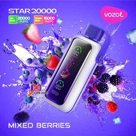vozol star 20000 puff 5%