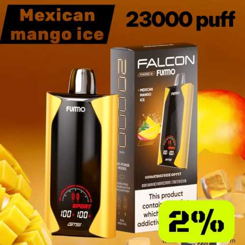 Fuumo Falcon GTS 23000 puff 2% nicotine Original Russian Product