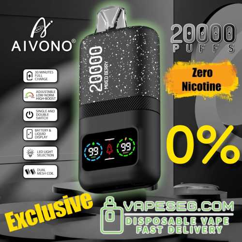 Aivono 20K zero nicotine